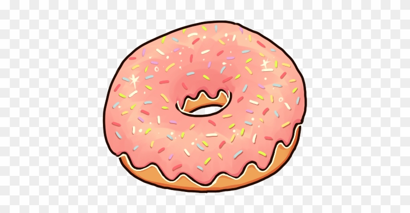 Dougnut Clipart Cute Tumblr - Drawn Donut #203080