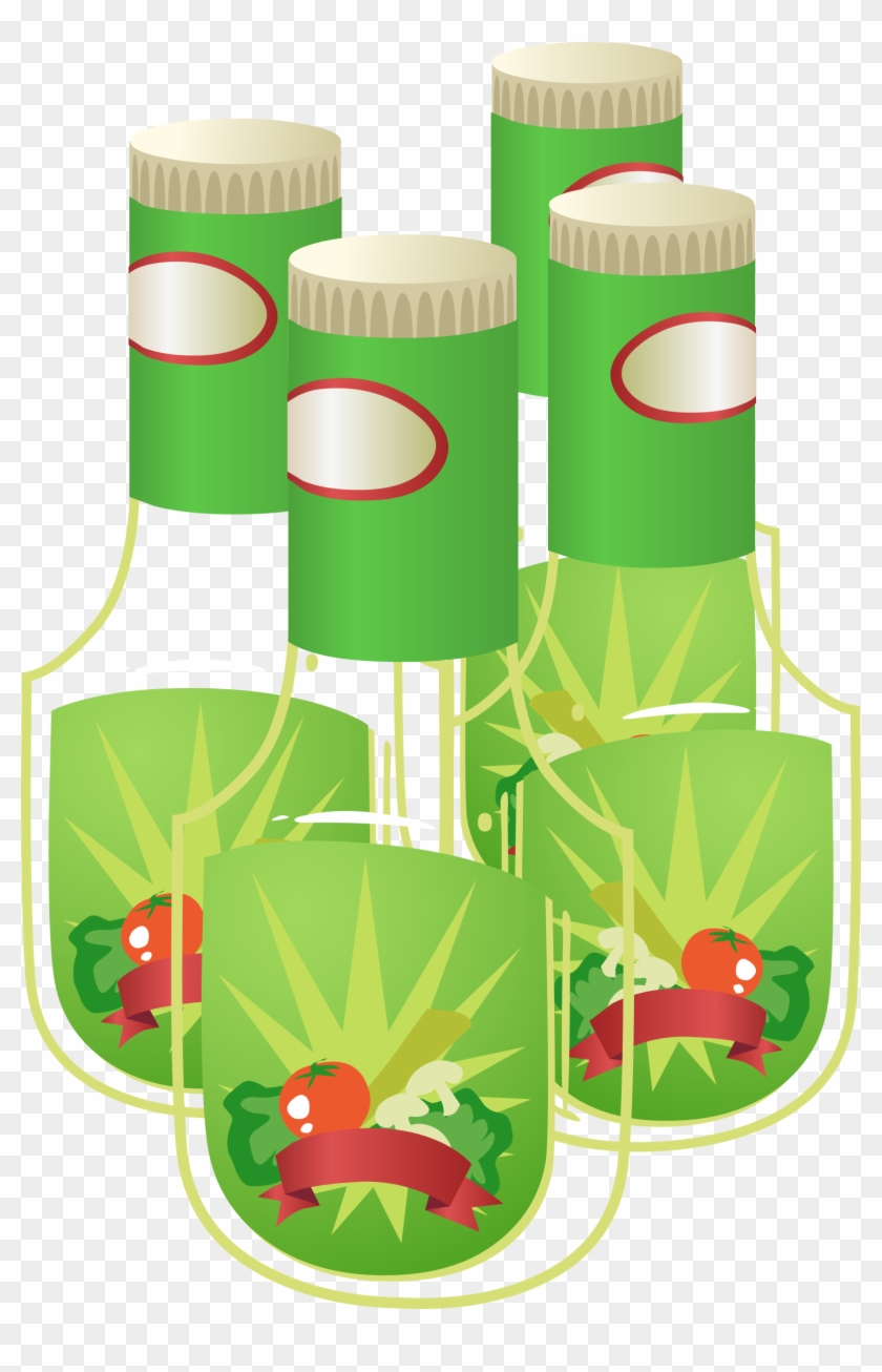 Food Oily Dressing - Salad Dressing Clipart #203140
