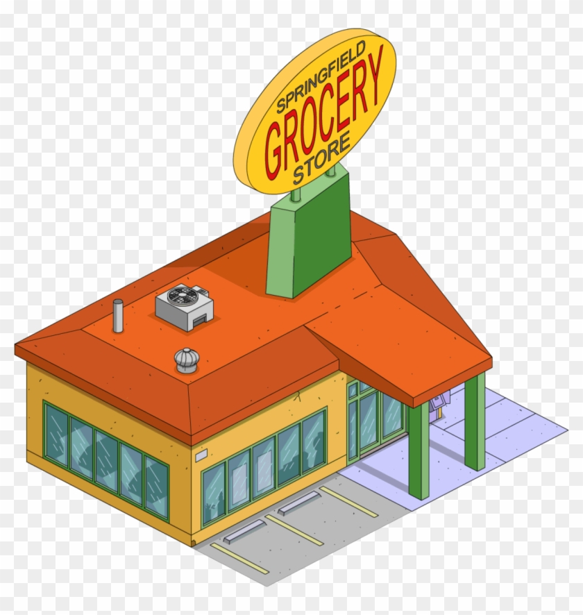 Grocery Store Building Clipart - Grocery Store Clipart Png #203142