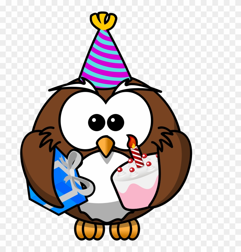 Image For Owl Party Animal Clip Art - Cartoon Owl #203154