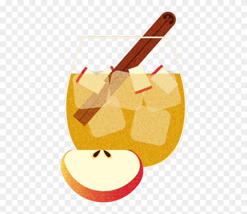 Apple Cider Sangria - Apple Sangria Clipart #203234