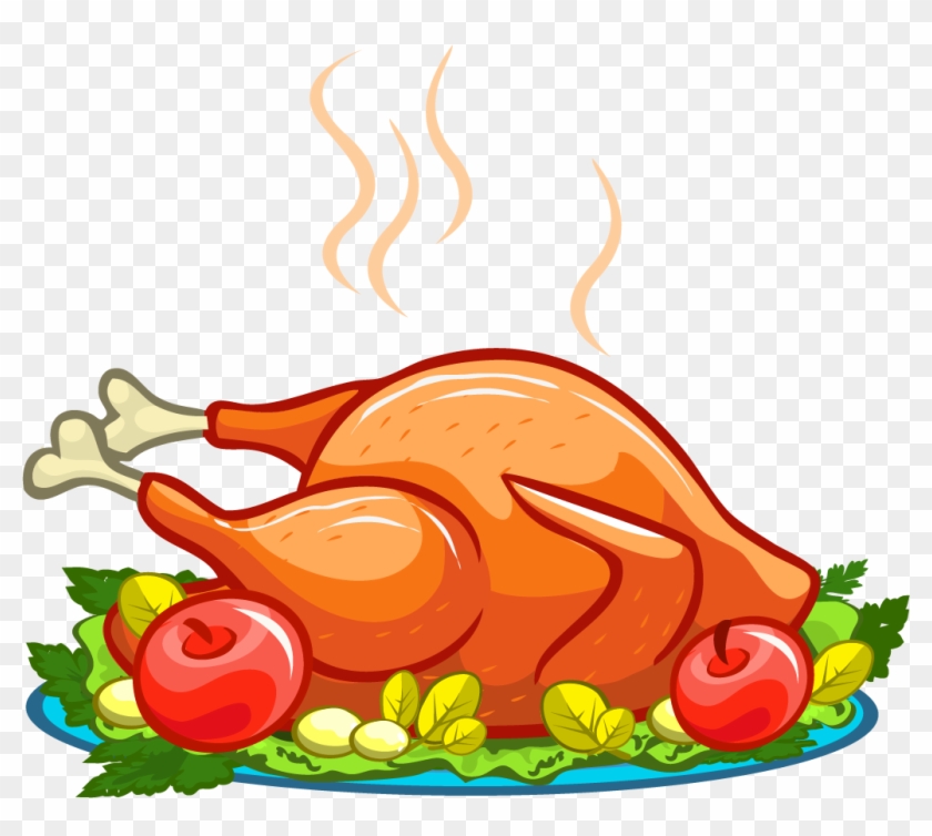 After Two Hours Of Sitting Out, Your Favorite Holiday - Turkey Feast Clip Art #203259