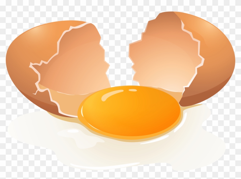 Broken Egg Png Clip Art - Clip Art #203443