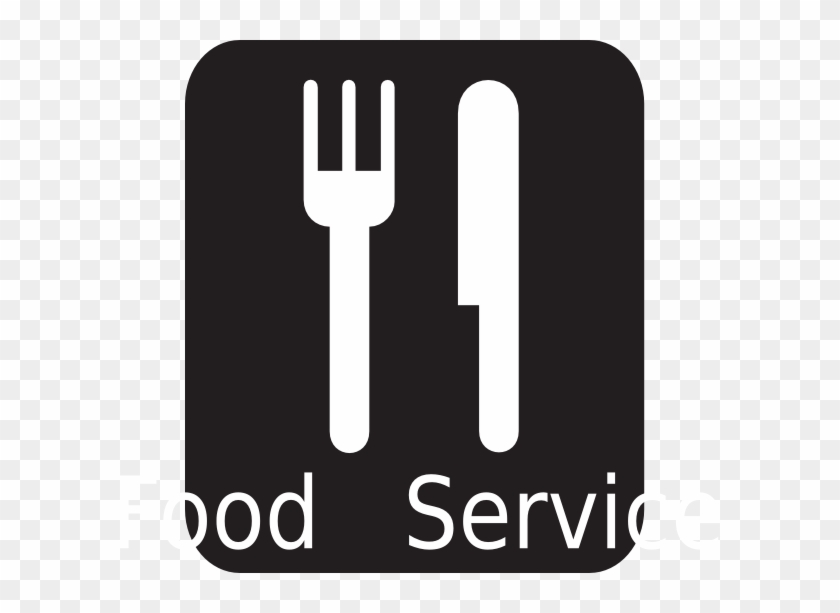 Food Service Clip Art At Clker - Knife And Fork Vector #203424