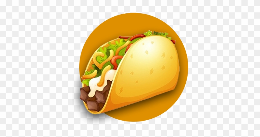 Mexican Taste - Taco Dibujo - Free Transparent PNG Clipart Images Download