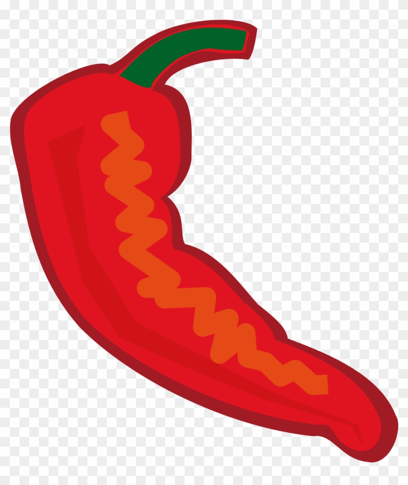 Chili Pepper Cartoon Clipart - Hot Pepper Clipart Png #203567