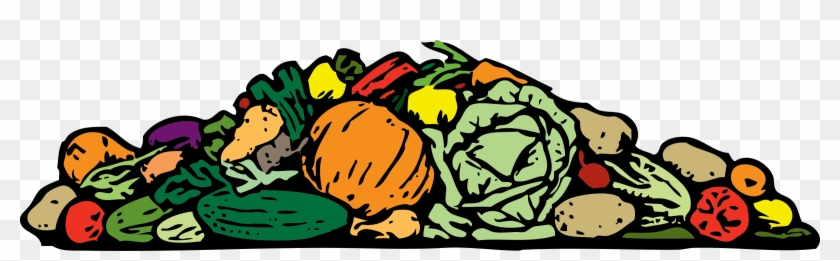 Pile Of Vegetables - Trash Pile Clipart #203609