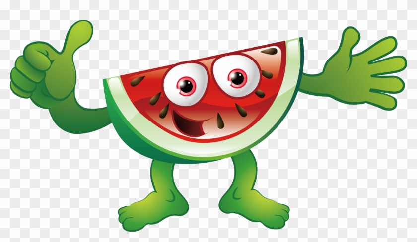 Watermelon Guyfood Clipartart - Water Melon Clipart #203659