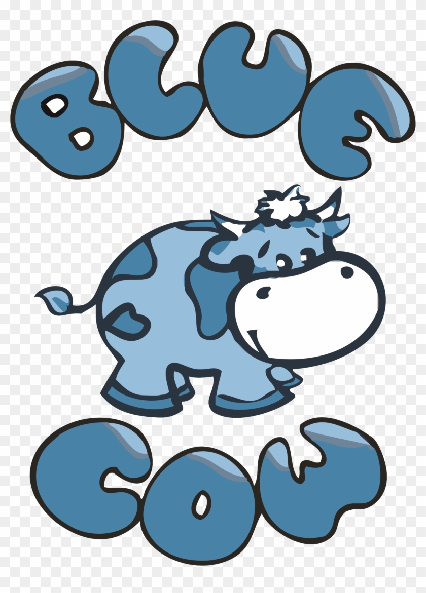 Blue Cow #203679