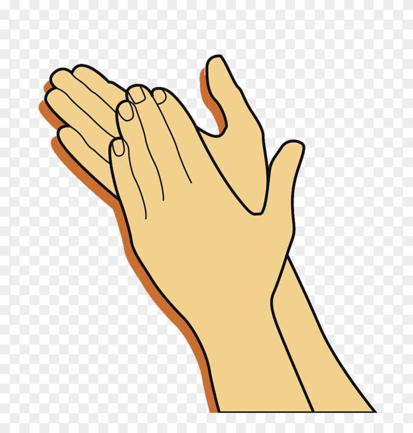 Clapping Gesture Clip Art - Clap Clipart #203750