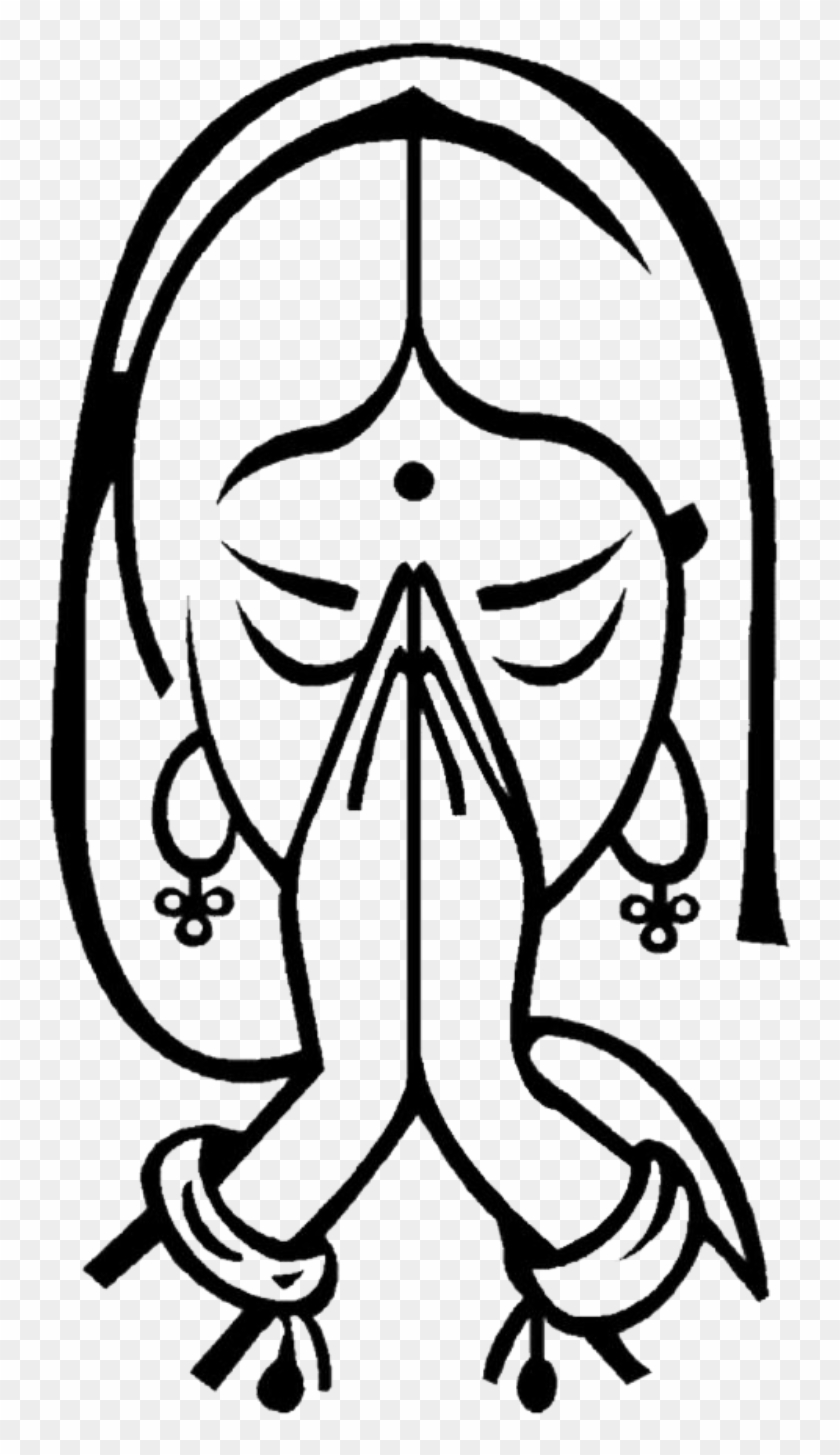 Welcoming Hands - Namaste Symbol #203885