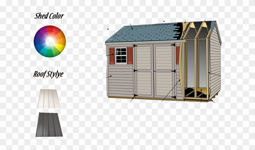 Shed-specs - Part Of Building Structure #1267865