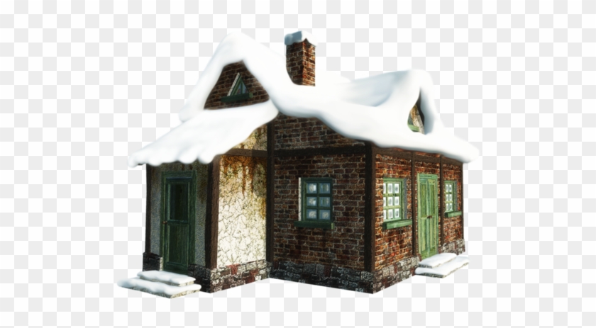 Winter Houses - Tubes Noel Png Tranparent #1267901