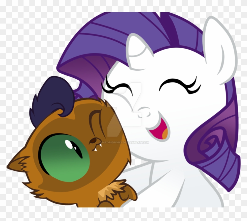 Kitten Capper And Baby Rarity By Magpie-pony - Mlp Rarity X Capper Next Gen #1267920