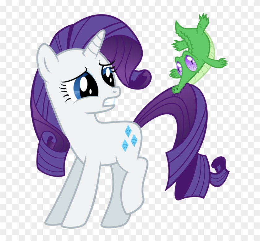 Rarity Pony Spike Applejack Horse Purple Mammal Cartoon - My Little Pony Rarity #1268102