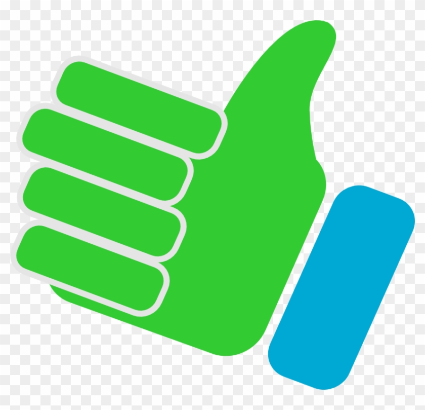 See Here Thumbs Up Clipart No Background Hd Images - Clip Art #1268145