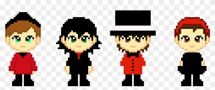 Emo Quartet - Pixel Art #1268200