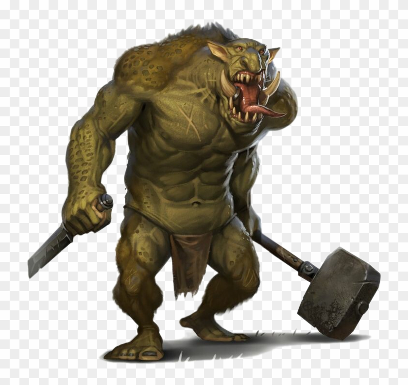 Troll Monster Minotaur Legendary Creature Giant - Troll Monster #1268242