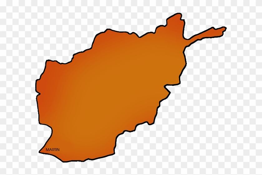Afghanistan Map - Afghanistan Clipart #1268284