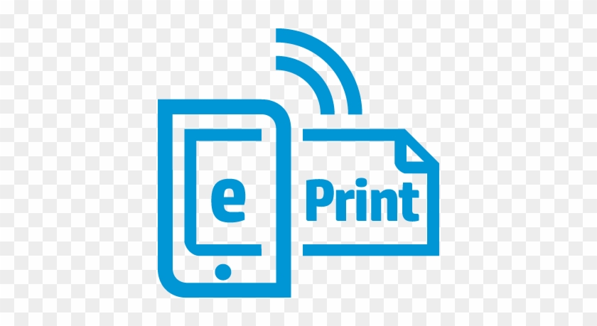 Hp Eprint - Hp E Print Logo #1268392