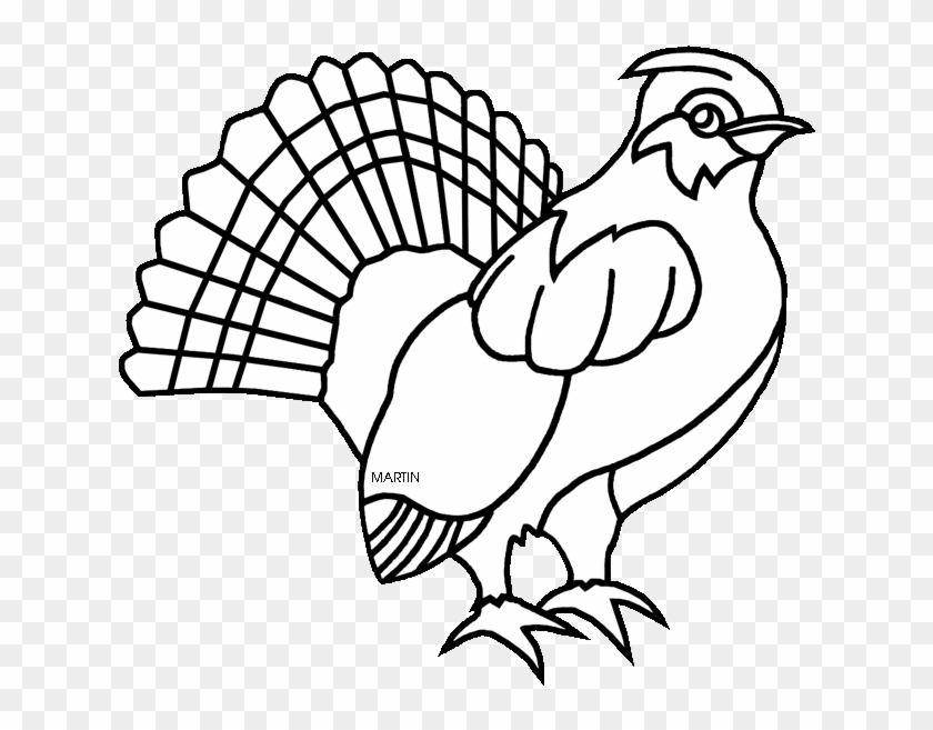 United Clip Art By Phillip Martin, Pennsylvania State - Chicken #1268434