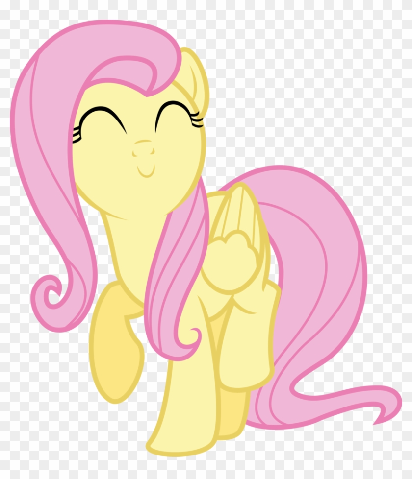 Happy Fluttershy By Givralix - Fluttershy Happy Transparent #1268582