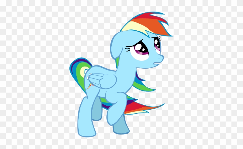 Rainbowdash Vector By Rhubarb-leaf - Mlp Rainbow Dash Crying #1268712