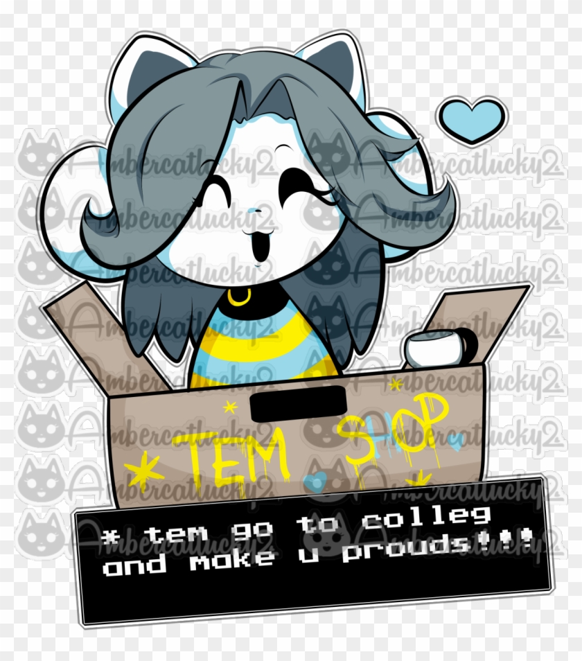 “college Tem Pursu Higher Education” For All You Temmies - Send Temmie To College #1268957