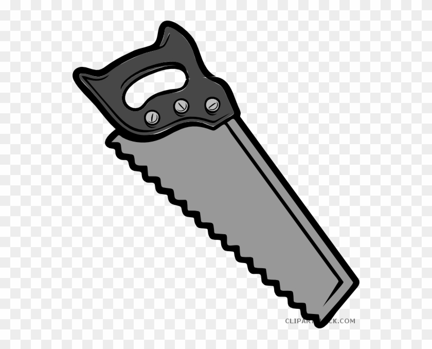 Saw Tools Free Black White Clipart Images Clipartblack - Tools For Carpenters Clipart #1268980