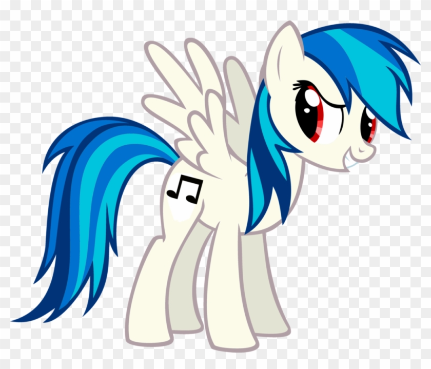 Dj Pon-3 Rainbow Dash By Rdbrony16 - Mlp Dj Pony As Rainbow Dash #1269144