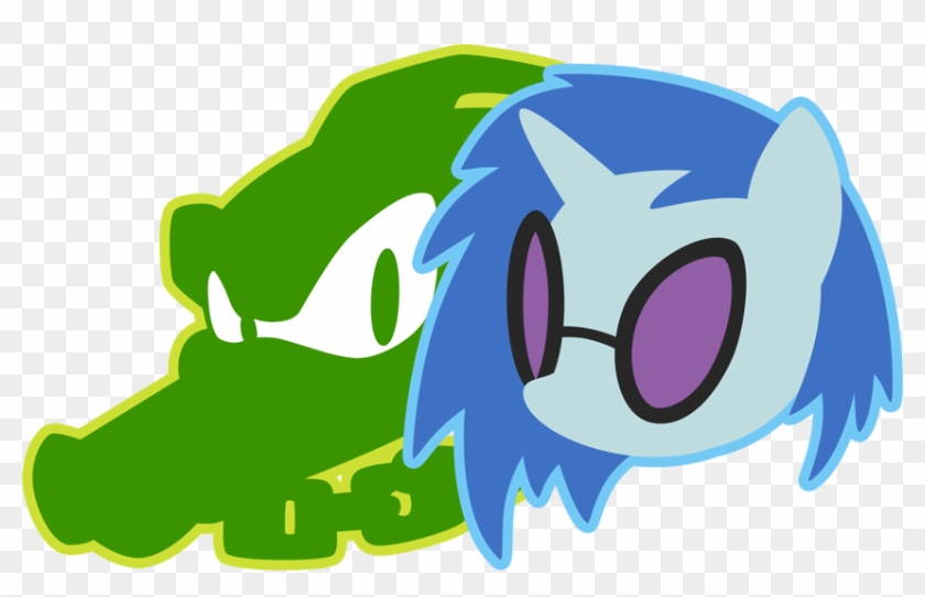 Fuzon S, Crossover, Dj Pon 3, Duo, Logo, Safe, Sonic - Vector The Crocodile Logo #1269189