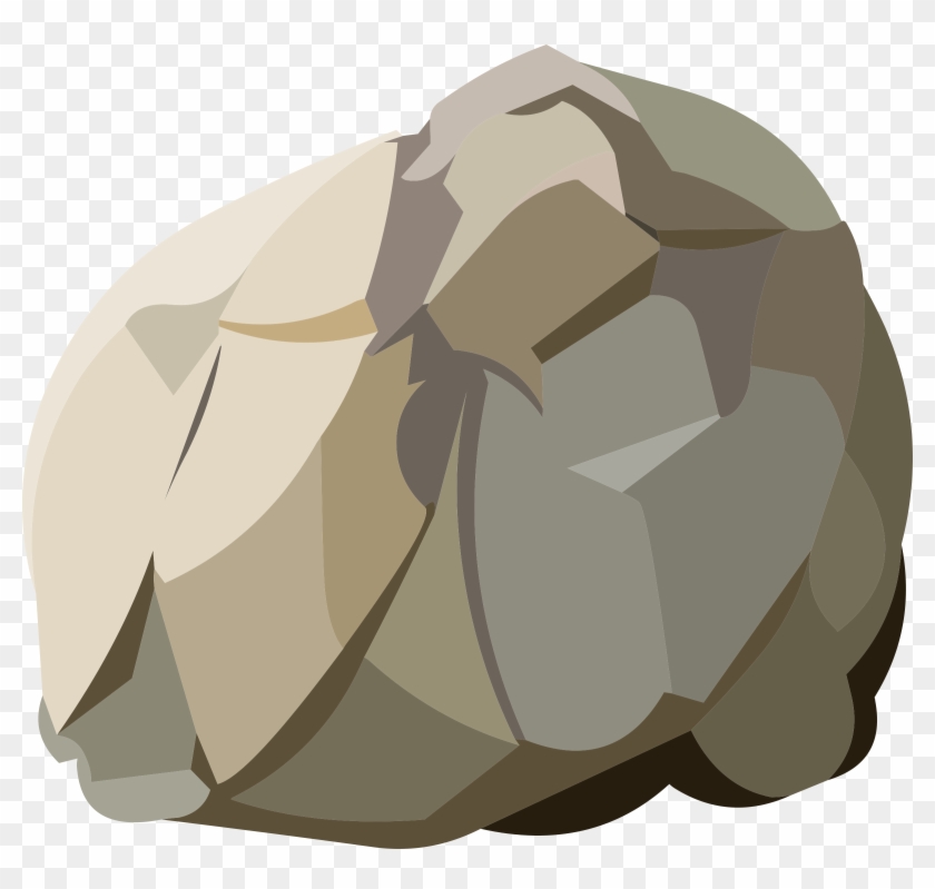 Glitch Clipart Big Rock - Rock Clipart Png #1269238