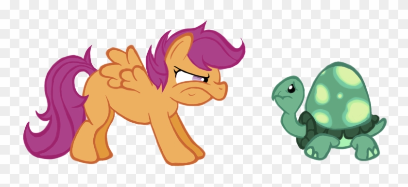 Doodlinjaz, Jealous, Safe, Scootaloo, Tank - Cartoon #1269239