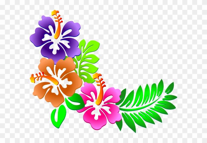 Hawaiian Flowers Clip Art #1269267