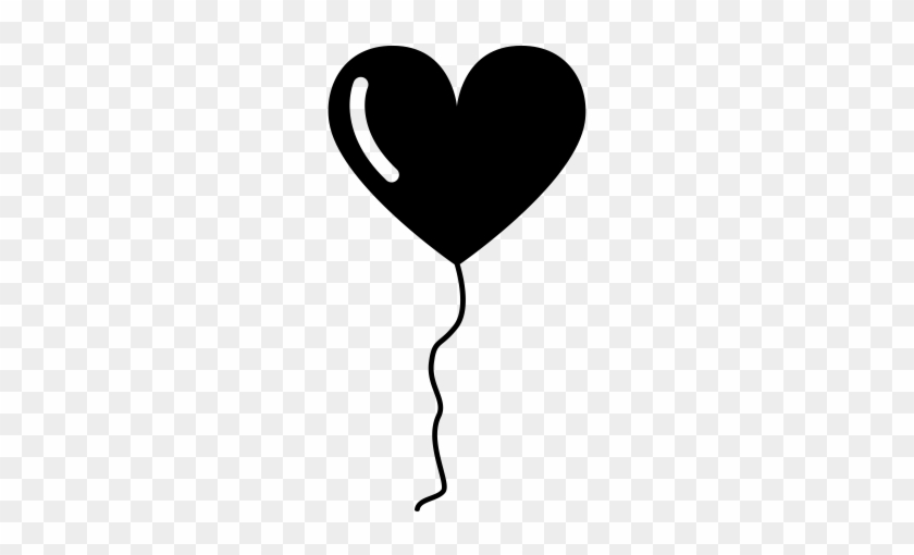 Balloon Rubber Stamp - Heart #1269273
