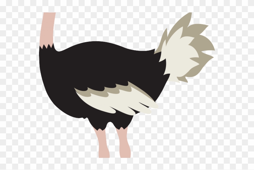 Ostrich Clipart Animated - Cute Cartoon Ostrich #1269289