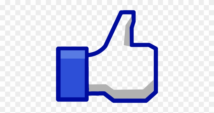 Icon Like Facebook Vector #1269318