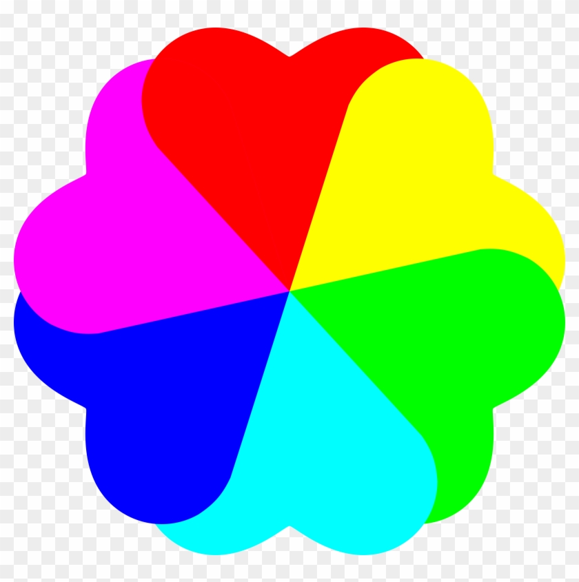 Big Image - Rainbow Love Heart Clipart #1269386