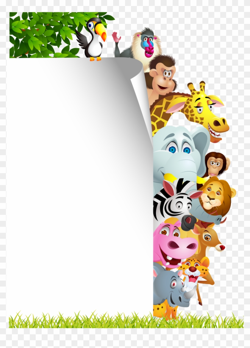 Animal Jungle Clip Art - Animal Jungle Clip Art #1269575