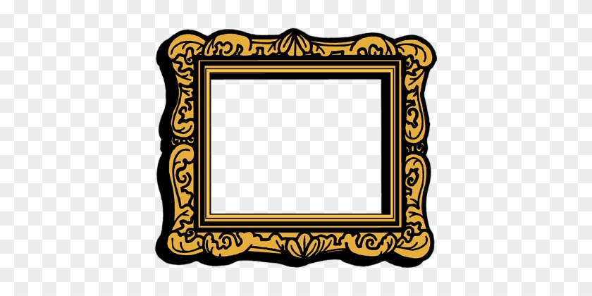 Clip Art Frame - Blank Picture Frame Clip Art #1269641
