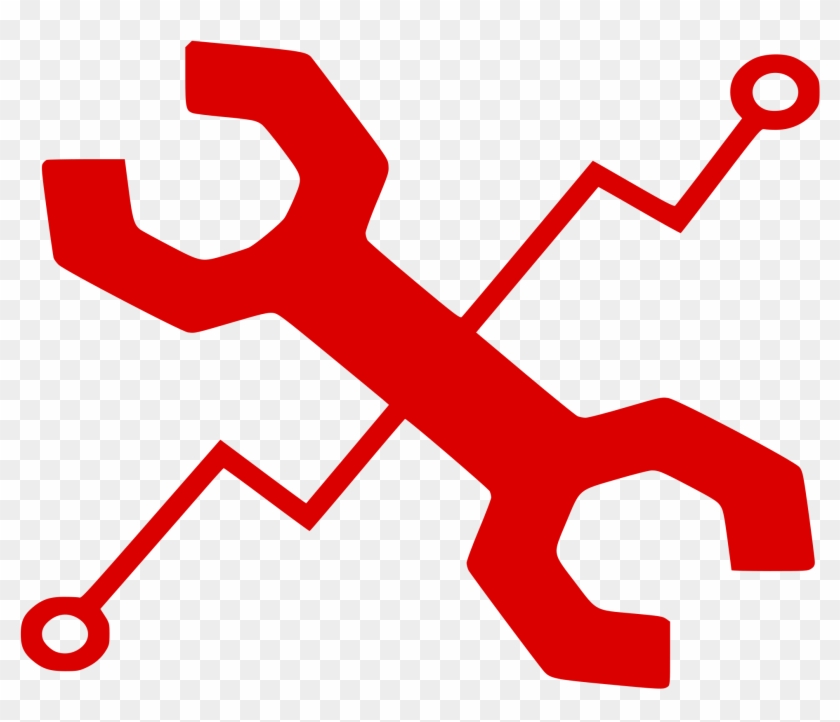 Wrench Graph Icon - Red Wrench Icon #1269704