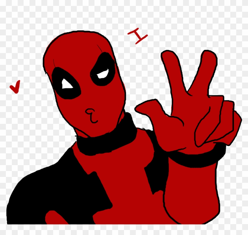 Deadpool Loves Youuuuuu By Zommbay - Deadpool I Love You Gif #1269770