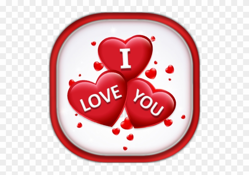 I Love You Photo Frames Icon - Valentine Hearts #1269839