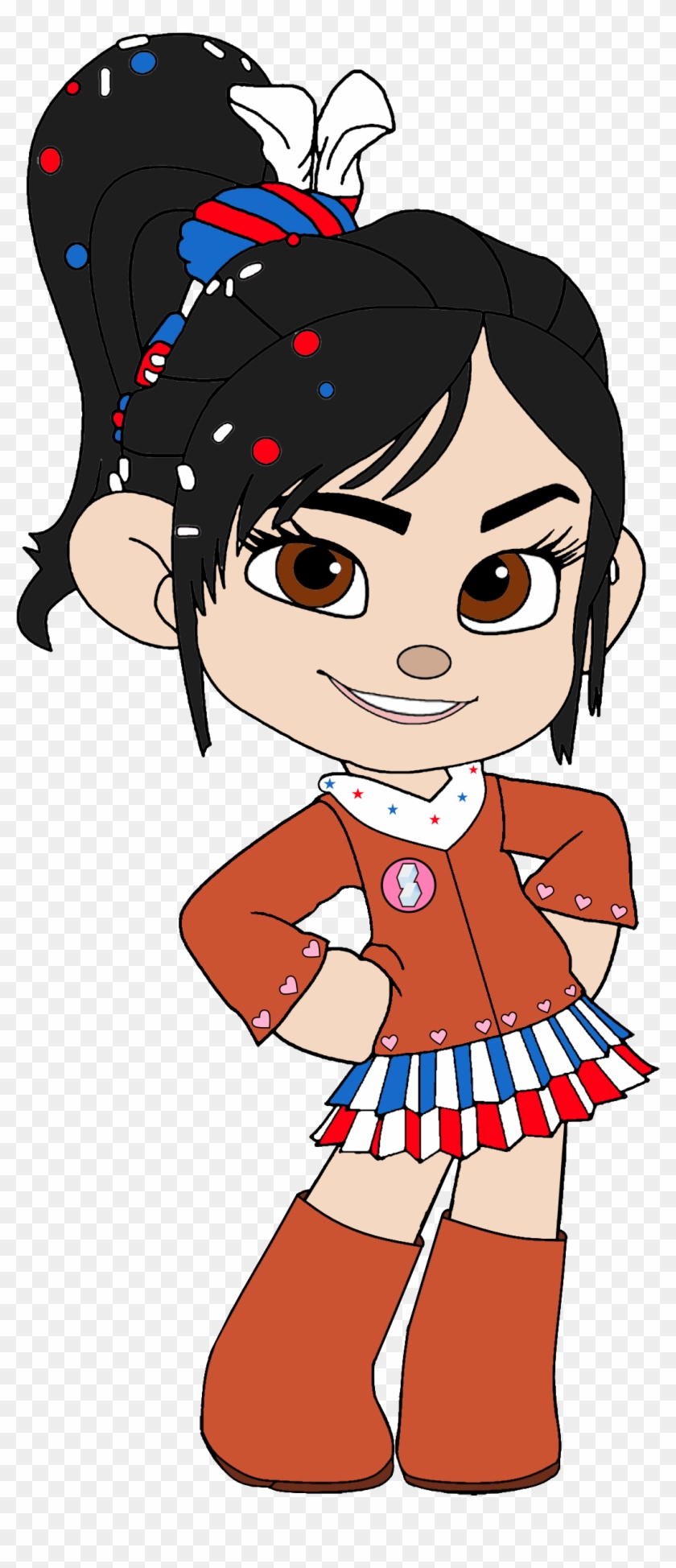 Vanellope As A Cowgirl - Vanellope Von Schweetz Princess #1269892