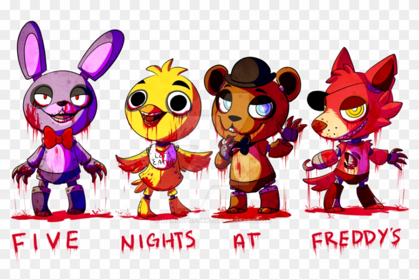 Five Clipart Mango - Five Nights At Freddy's Characters #1269933