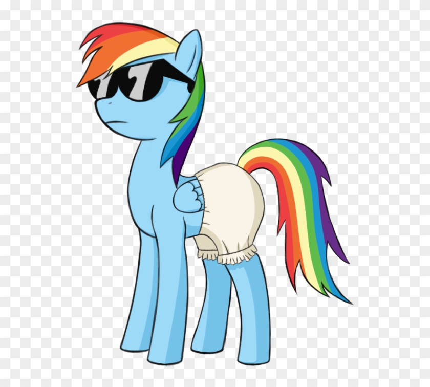 Rainbow Dash And The Panties By Aeg0rn - Pantalettes #1269953