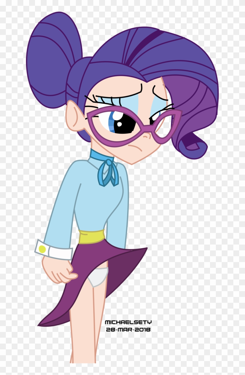 Rarity The Teacher By Michaelsety - Cartoon #1269955