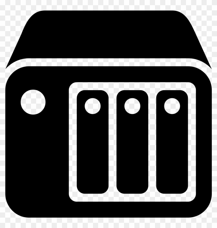 Server Clipart Network Attached Storage - Nas Icon #1270078