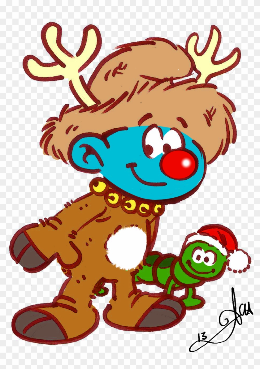 Nat The Red-nosed Reinsmurfling - The Smurfs #1270096