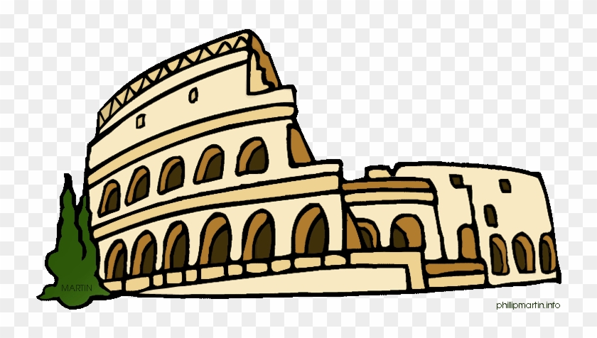 Legacy 20clipart - Colosseum Rome Clip Art #1270112